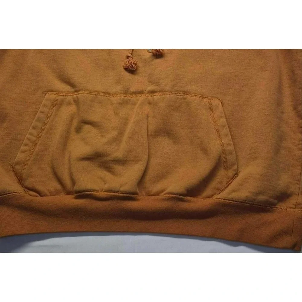 Browning Outdoor men's orange hoodie camo lined hood deer logo sz. L drawstring‎
